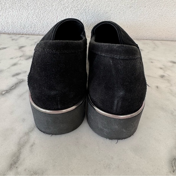 FLEXX Suede Leather Loafer Black Size 39 - Picture 10 of 10